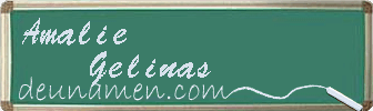 Amalie Gelinas Visitenkarte